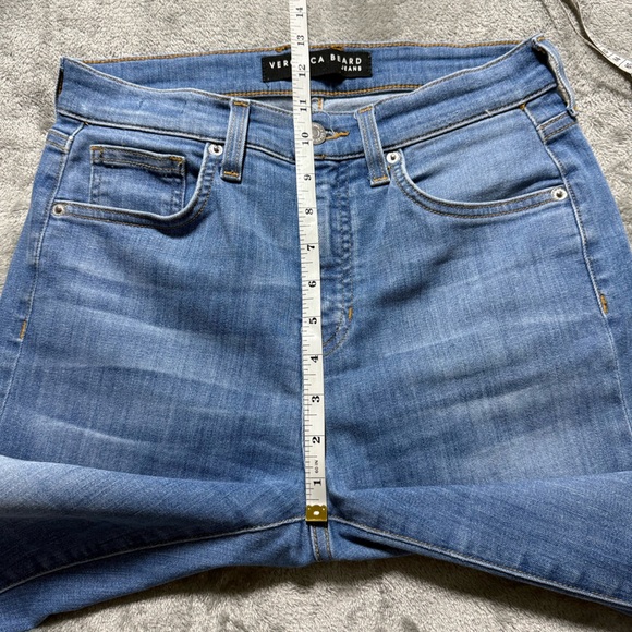 Veronica Beard Jeans Womens 27 Carly Kick Flare High Rise Sunrise Stretch Denim - Picture 6 of 7
